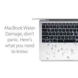 MacBook диагностика повреждений от воды