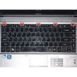 Замена клавиатуры Acer Aspire 4810TZ-4120