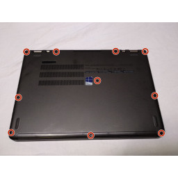 ThinkPad Yoga 12 Bottom Cover Снятие